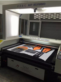 Cortador industrial do laser da câmera da máquina de corte 130W do laser da visão da tela